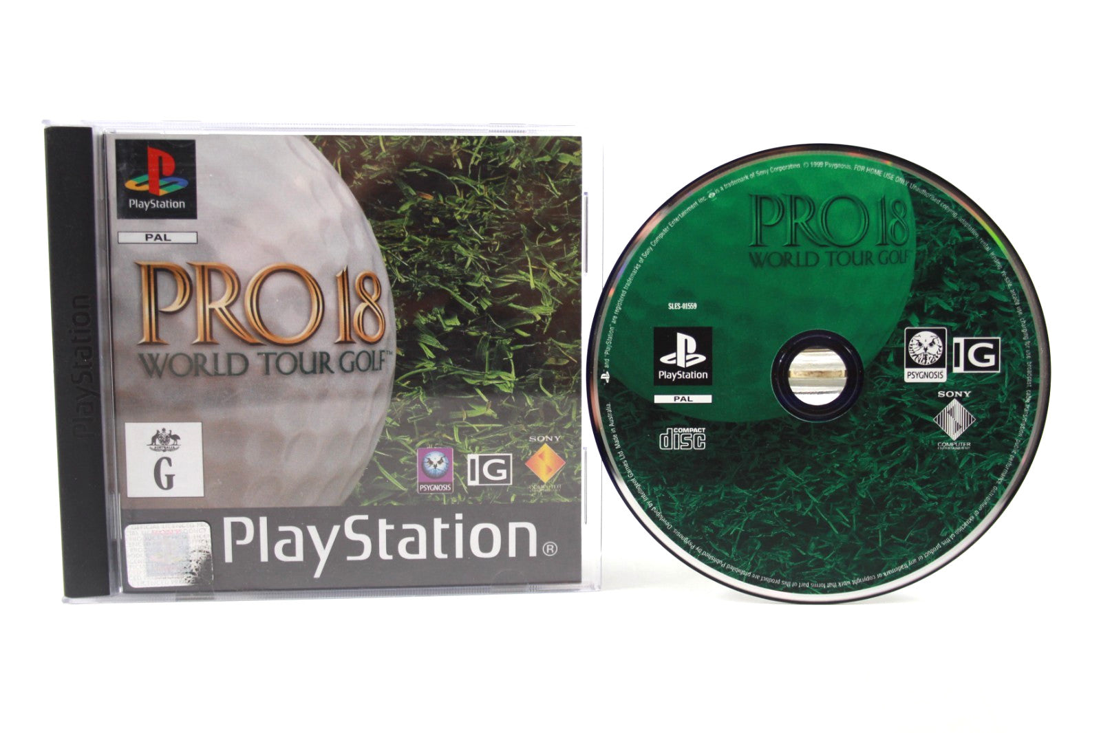 Pro 18 World Tour Golf - PlayStation 1 (PS1) [PAL] - WITH WARRANTY