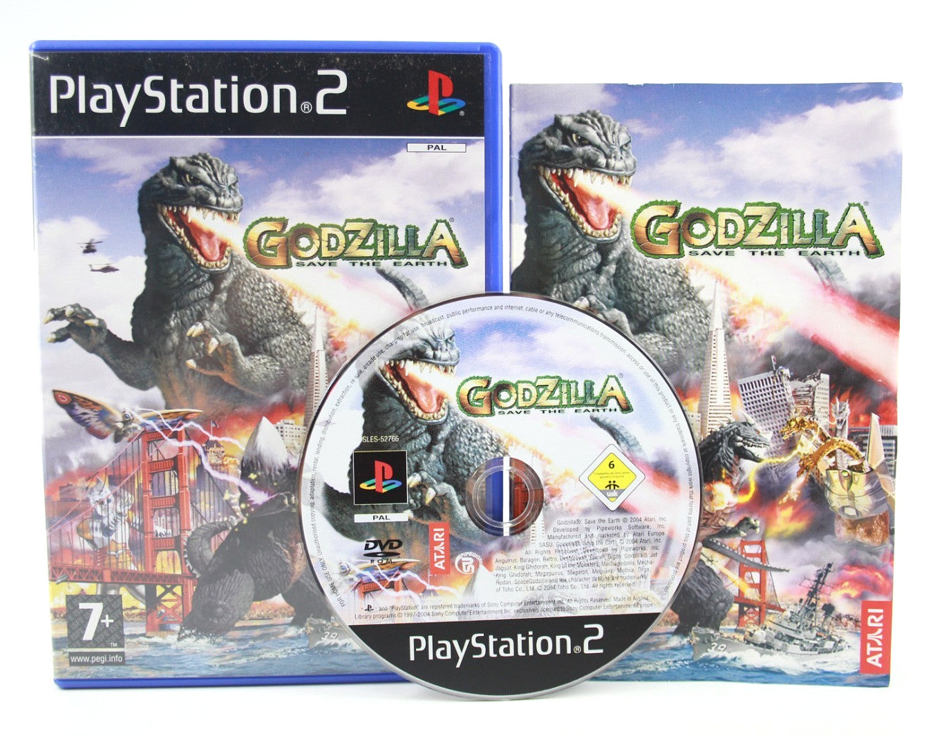 Godzilla Save the Earth - PlayStation 2 (PS2) [PAL] - WITH WARRANTY