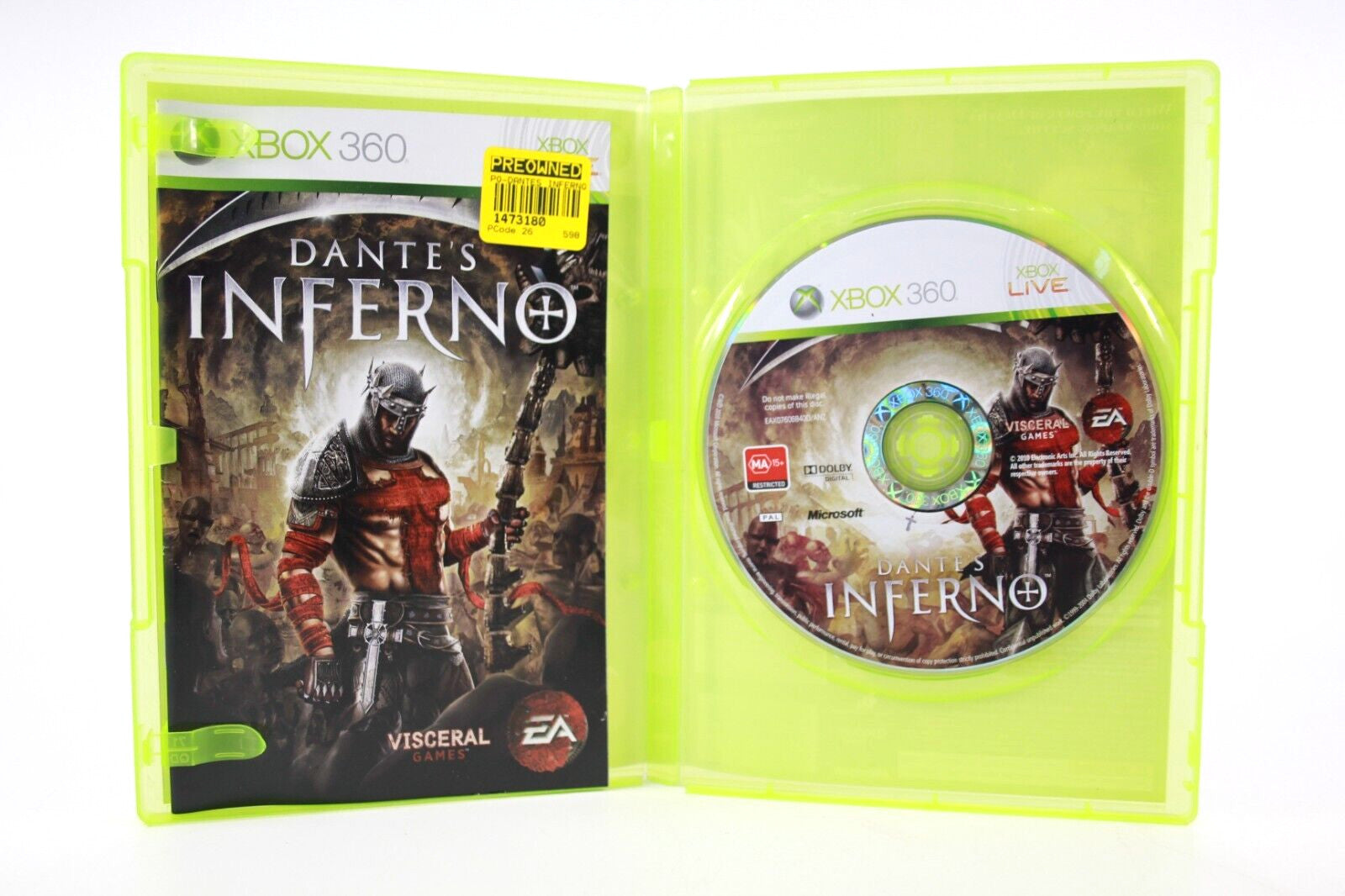 Dante's Inferno - Xbox 360 [PAL] - WITH WARRANTY