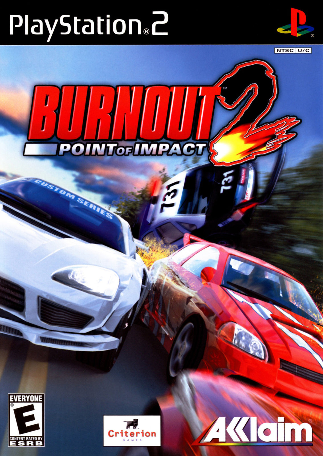 Burnout 2: Point of Impact (PS2) [PAL] - WITH WARRANTY
