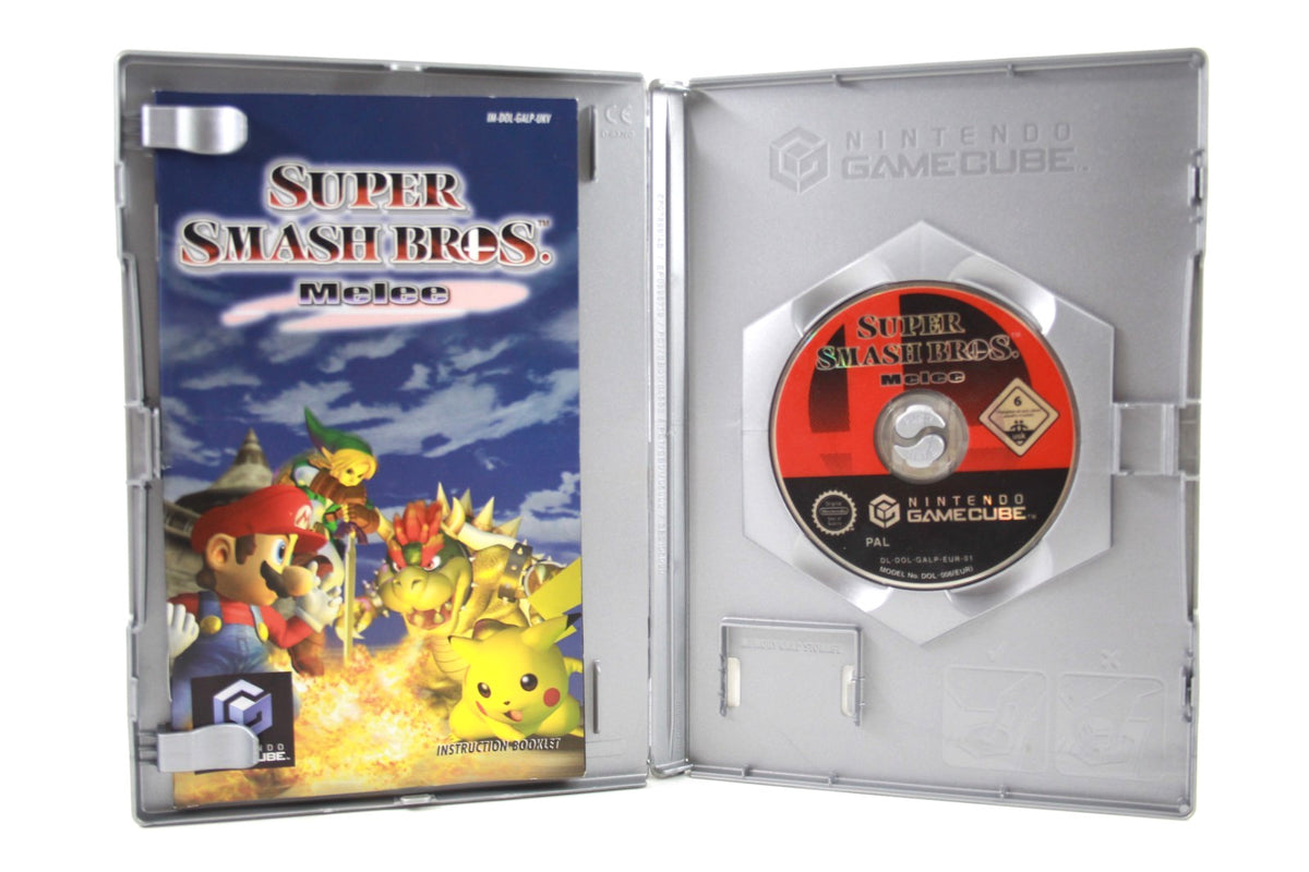 **MINT DISC** Super Smash Bros. Melee (GameCube) [PAL] [Player's Choice]