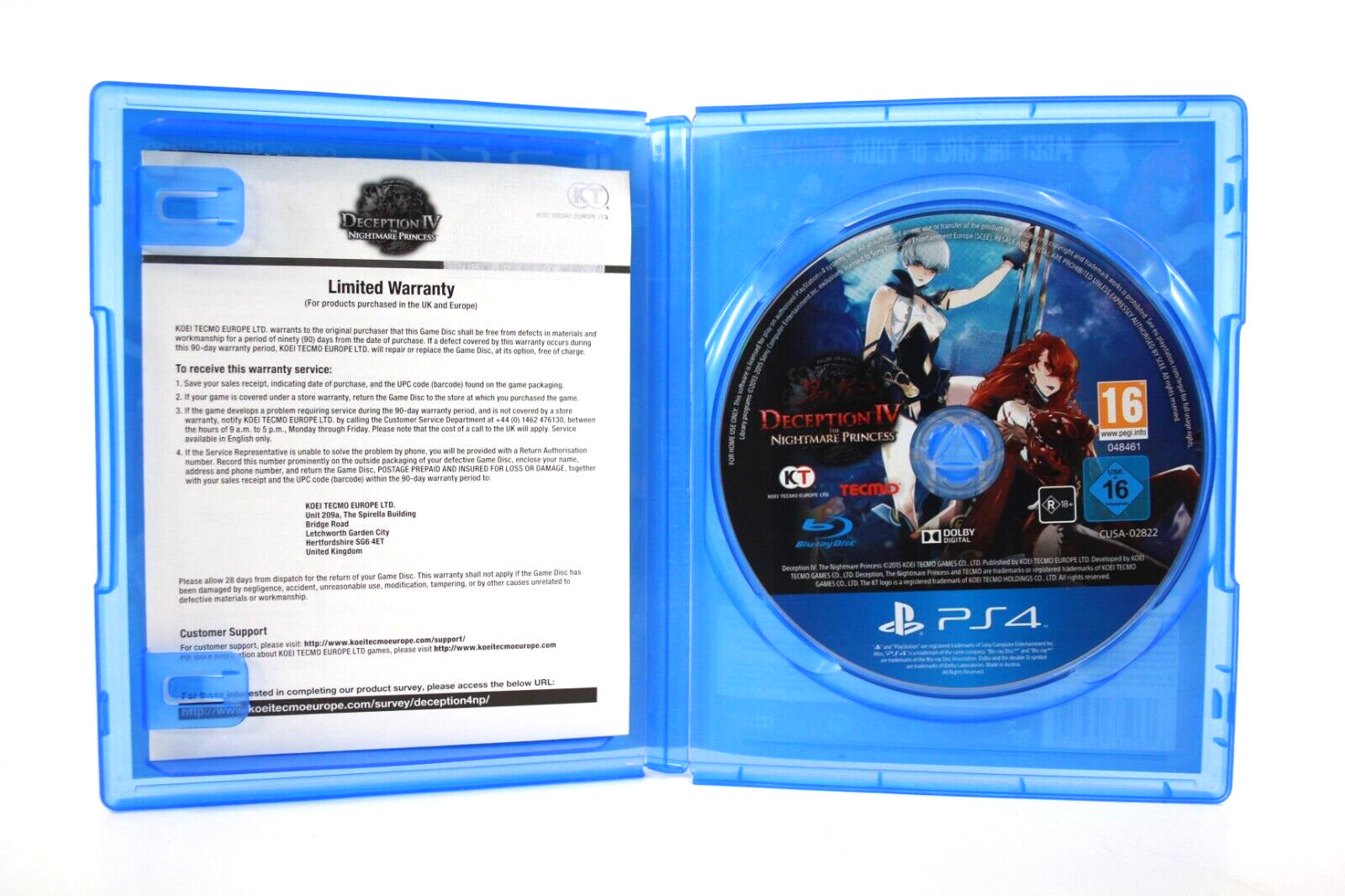 Deception IV: The Nightmare Princess - PlayStation 4 (PS4) [PAL] WITH WARRANTY