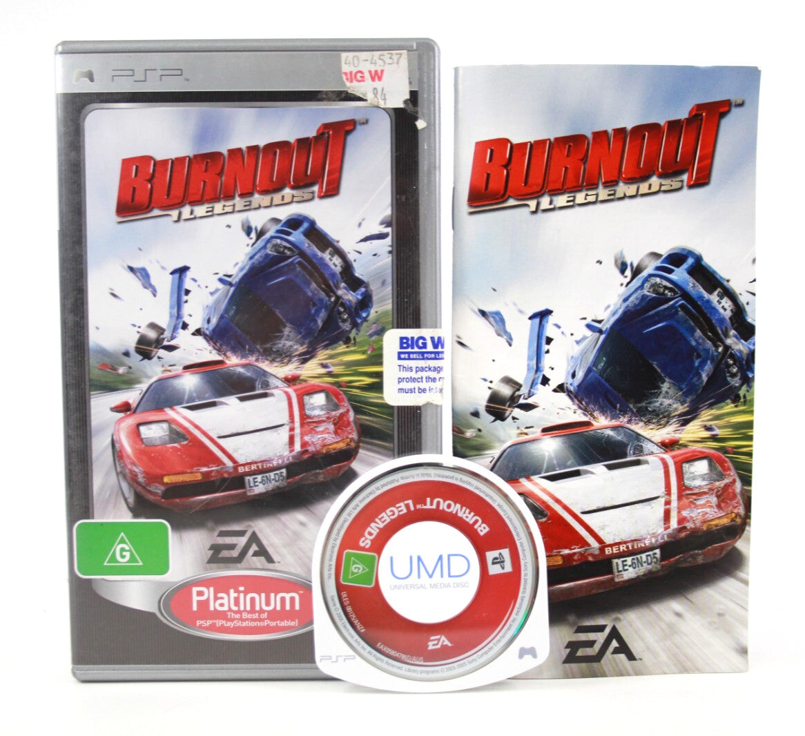Burnout Legends - Sony PlayStation Portable (PSP) [PAL] - WITH WARRANTY