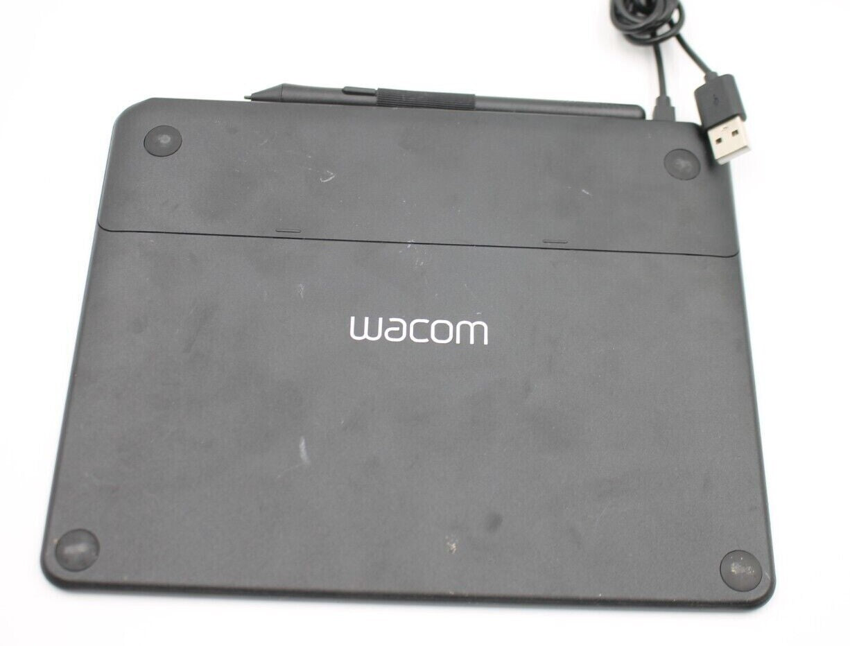 Wacom Digital Art Draw Pad Tablet with Pen and Cable - TESTED WORKING -