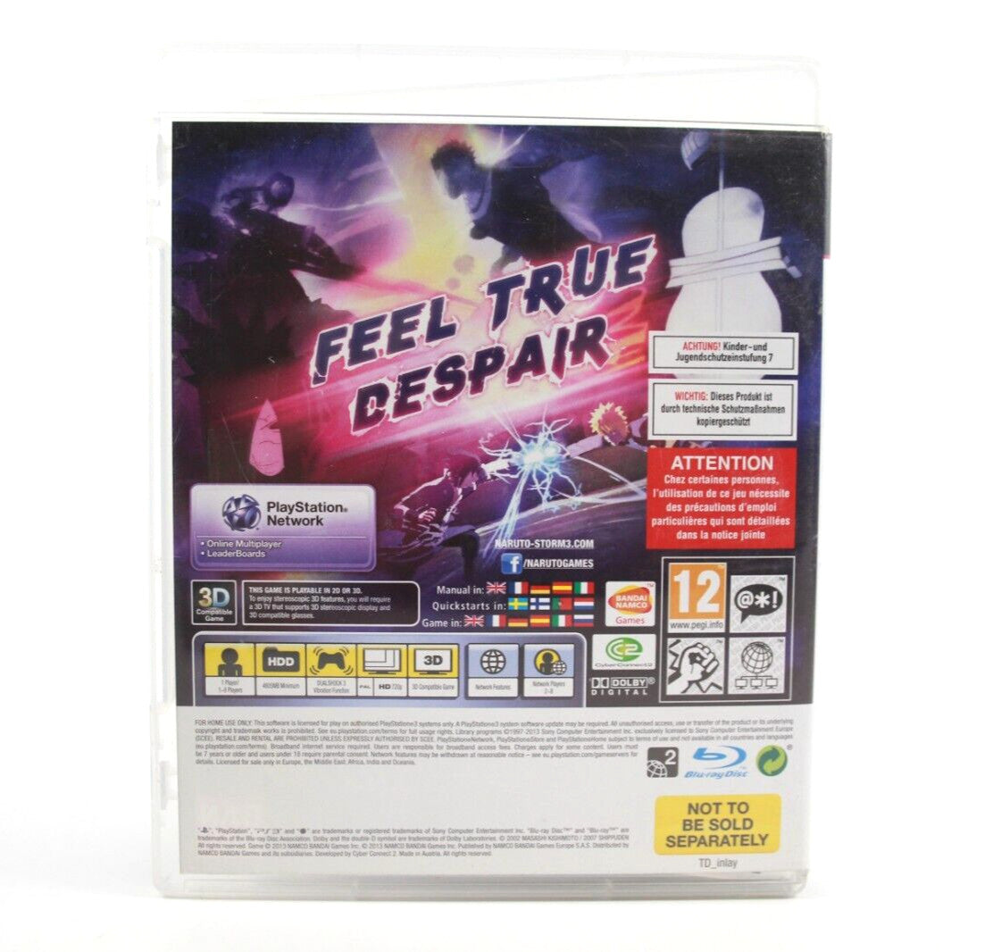 Naruto Shippuden Ultimate Ninja Storm 3 - PlayStation 3 (PS3) [PAL] - WARRANTY