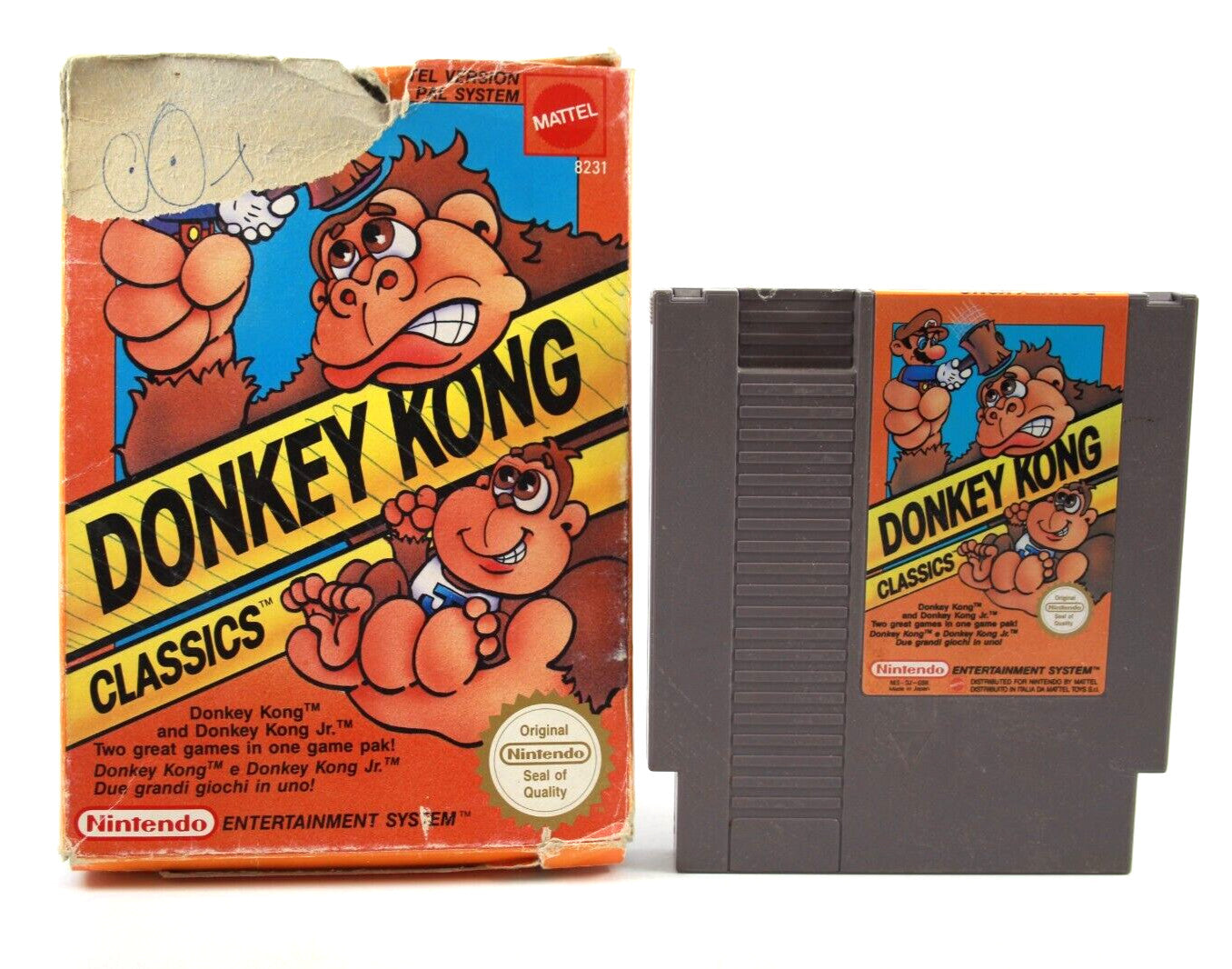 Donkey Kong Classics - Nintendo Entertainment System (NES) [PAL] - WITH WARRANTY