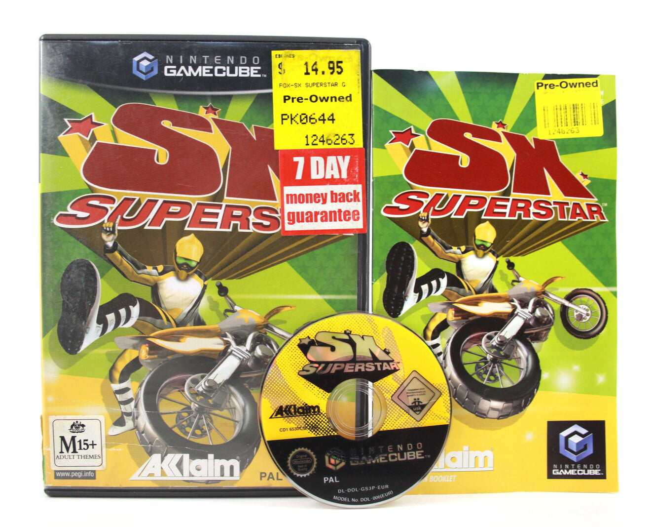 SX Superstar (GameCube) [PAL] - WITH WARRANTY