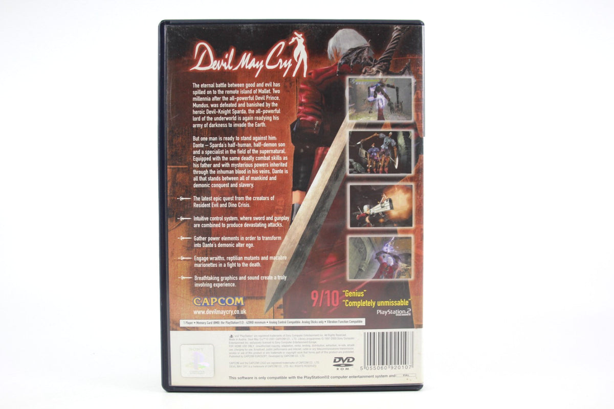 **MINT DISC** Devil May Cry (PS2) [PAL] - WITH WARRANTY [Black Label]