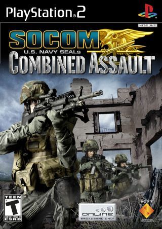 SOCOM: U.S. Navy SEALs: Combined Assault (PS2) [PAL] - WITH WARRANTY - US