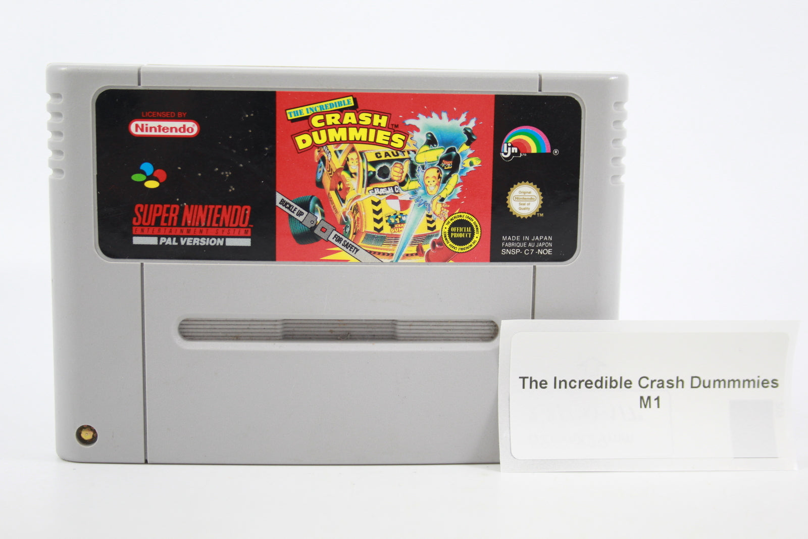 The Incredible Crash Dummies (SNES) [PAL] - WITH WARRANTY