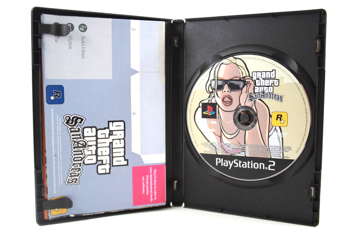 Grand Theft Auto: San Andreas - PlayStation 2 (PS2) [PAL] - WITH WARRANTY