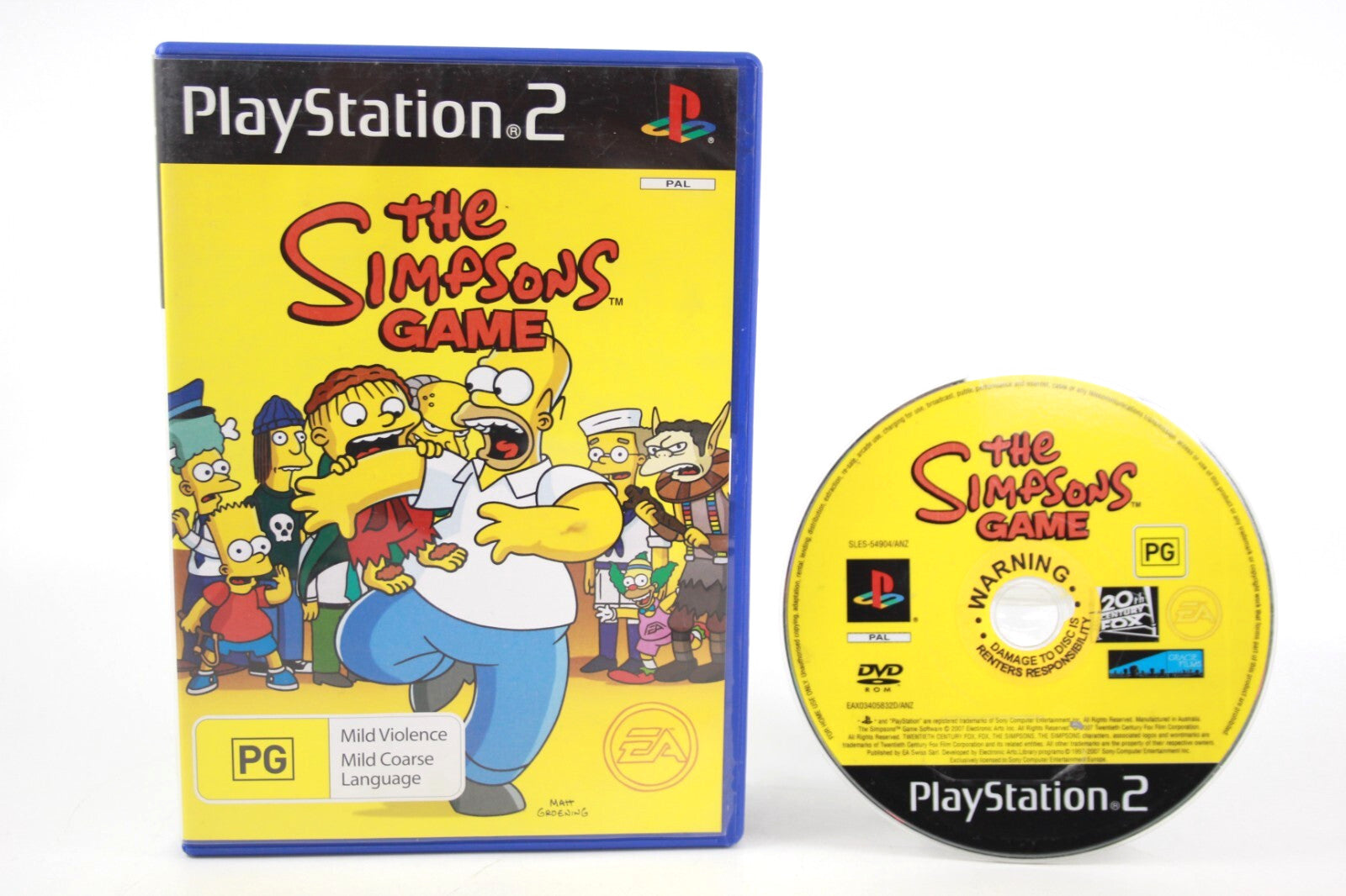The Simpsons Game - PlayStation 2 (PS2) [PAL] - WITH WARRANTY