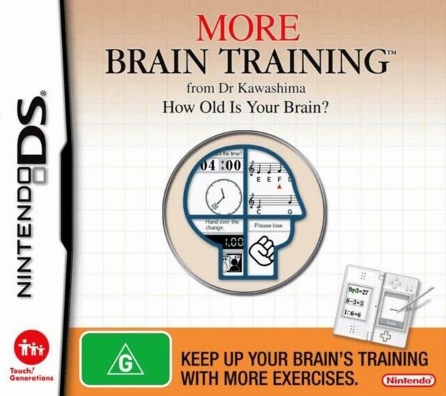 More Brain Training from Dr. Kawashima (Nintendo DS) [PAL] - WITH WARRANTY - Dr