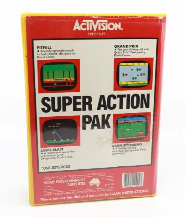 Atari HES Super Action Pak - Atari 2600 [PAL] WITH WARRANTY
