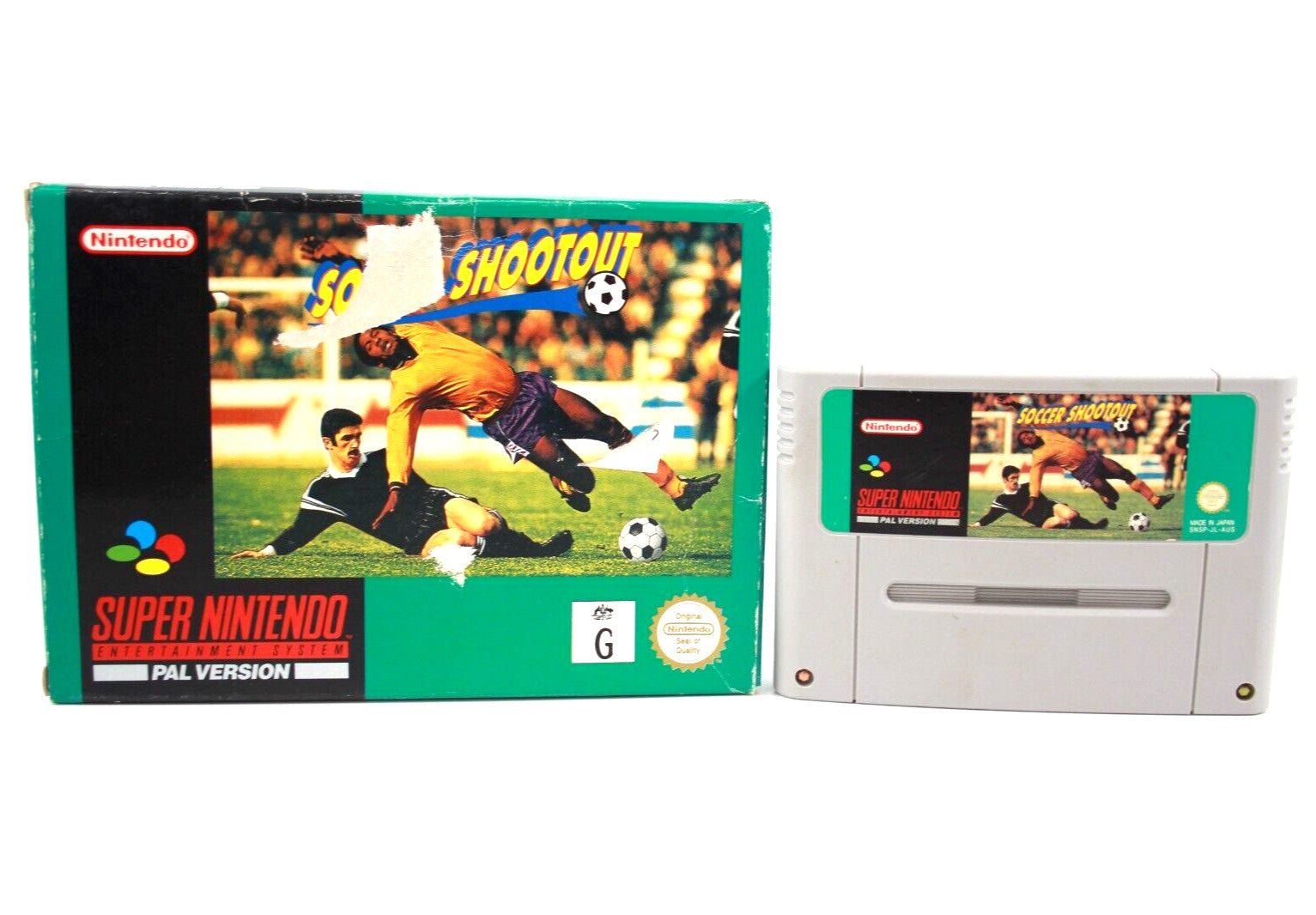Soccer Shootout - Super Nintendo (SNES) [PAL] - WITH WARRANTY