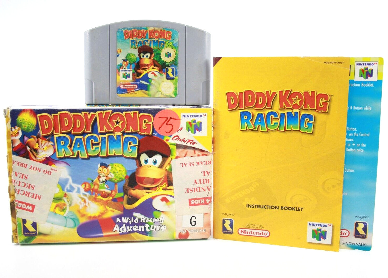 Diddy Kong Racing - Nintendo 64 (N64) [PAL] - WITH WARRANTY
