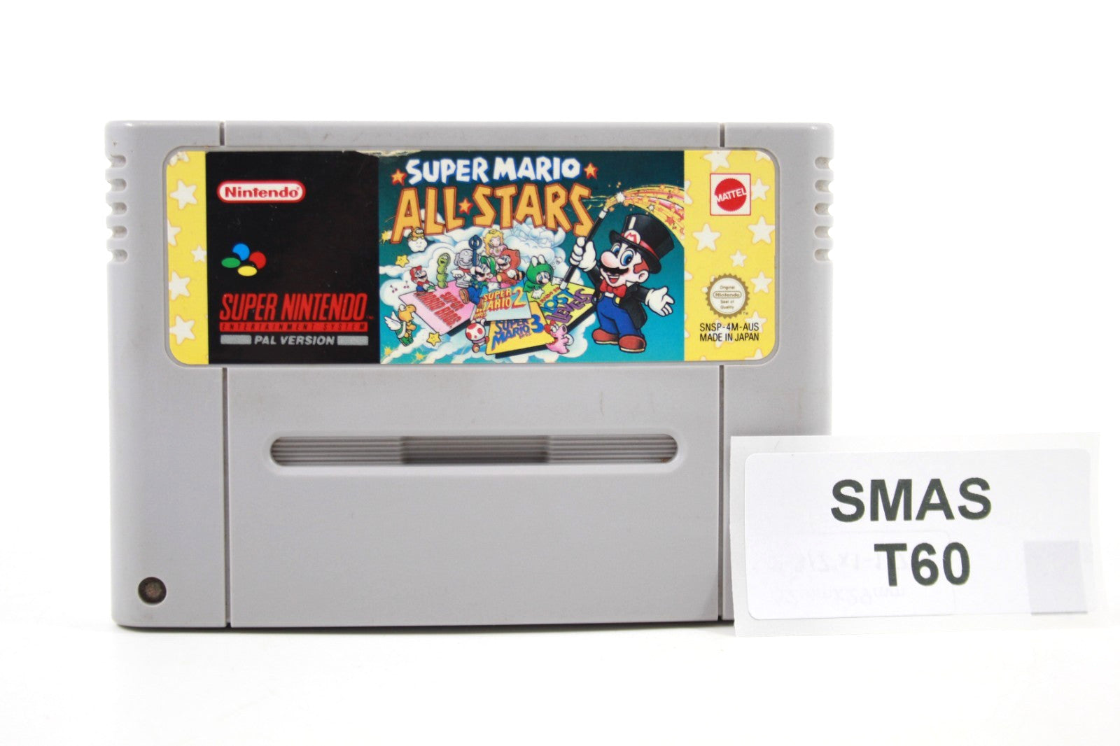 Super Mario All Stars [CART ONLY] - Super Nintendo (SNES) [PAL] - WITH WARRANTY