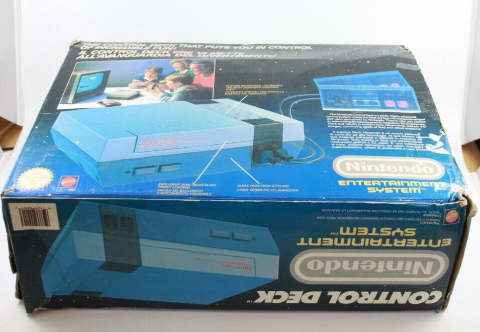 Official Nintendo Entertainment System NES Complete in box CIB - TESTED WORKING