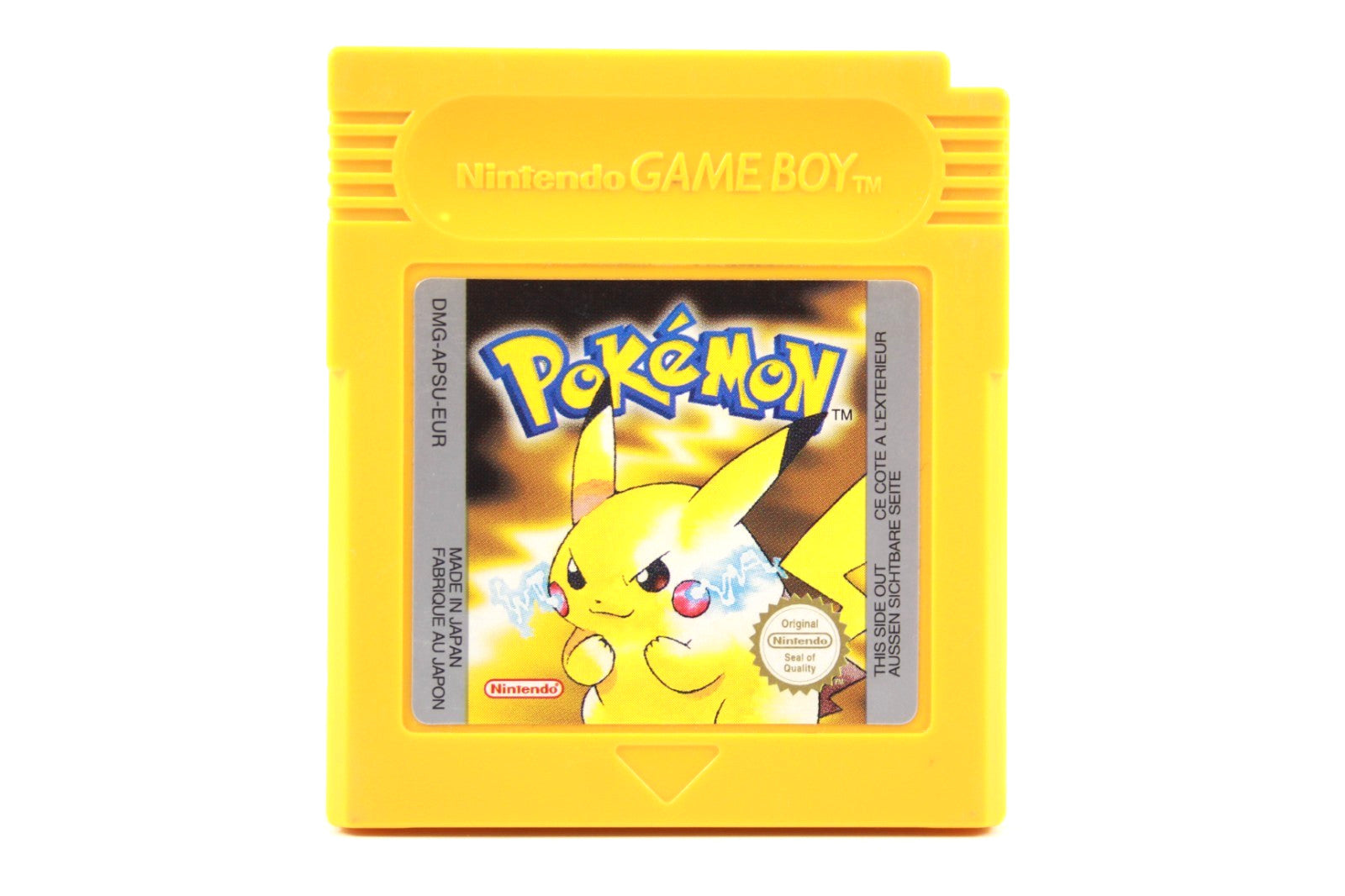 ⚡ 100% Genuine Official Pokémon Yellow Nintendo Game Boy [NEW SAVE BATTERY] ⚡