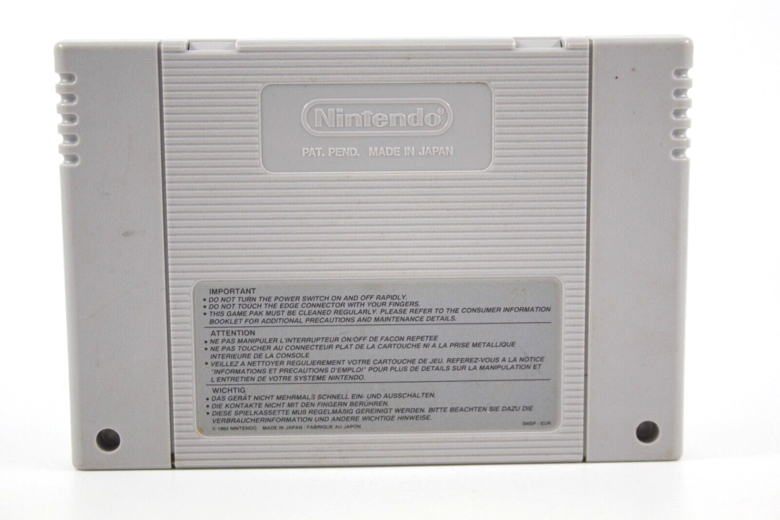 Zoop [CART ONLY] - Super Nintendo (SNES) [PAL] - WITH WARRANTY