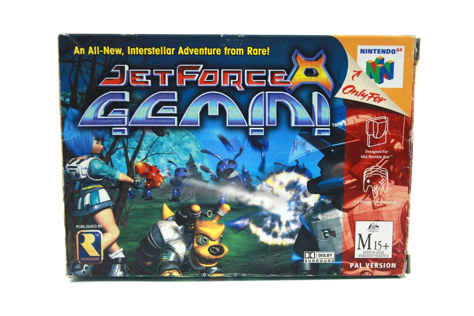 Jet Force Gemini - Nintendo 64 (N64) - WITH WARRANTY