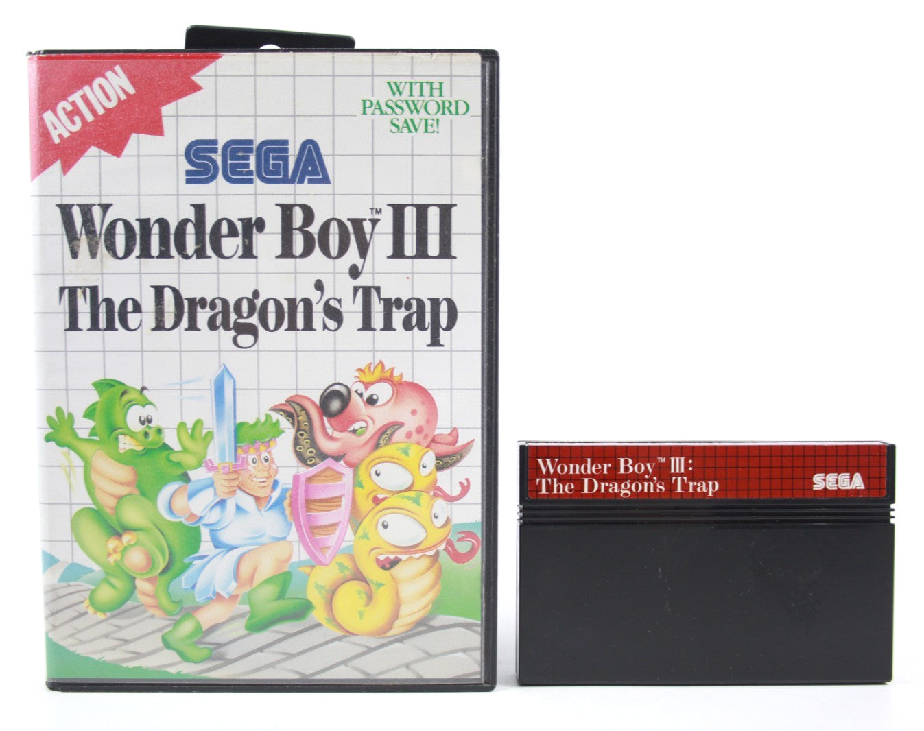 Wonder Boy III: The Dragon's Trap - SEGA Master System [PAL] - WITH WARRANTY