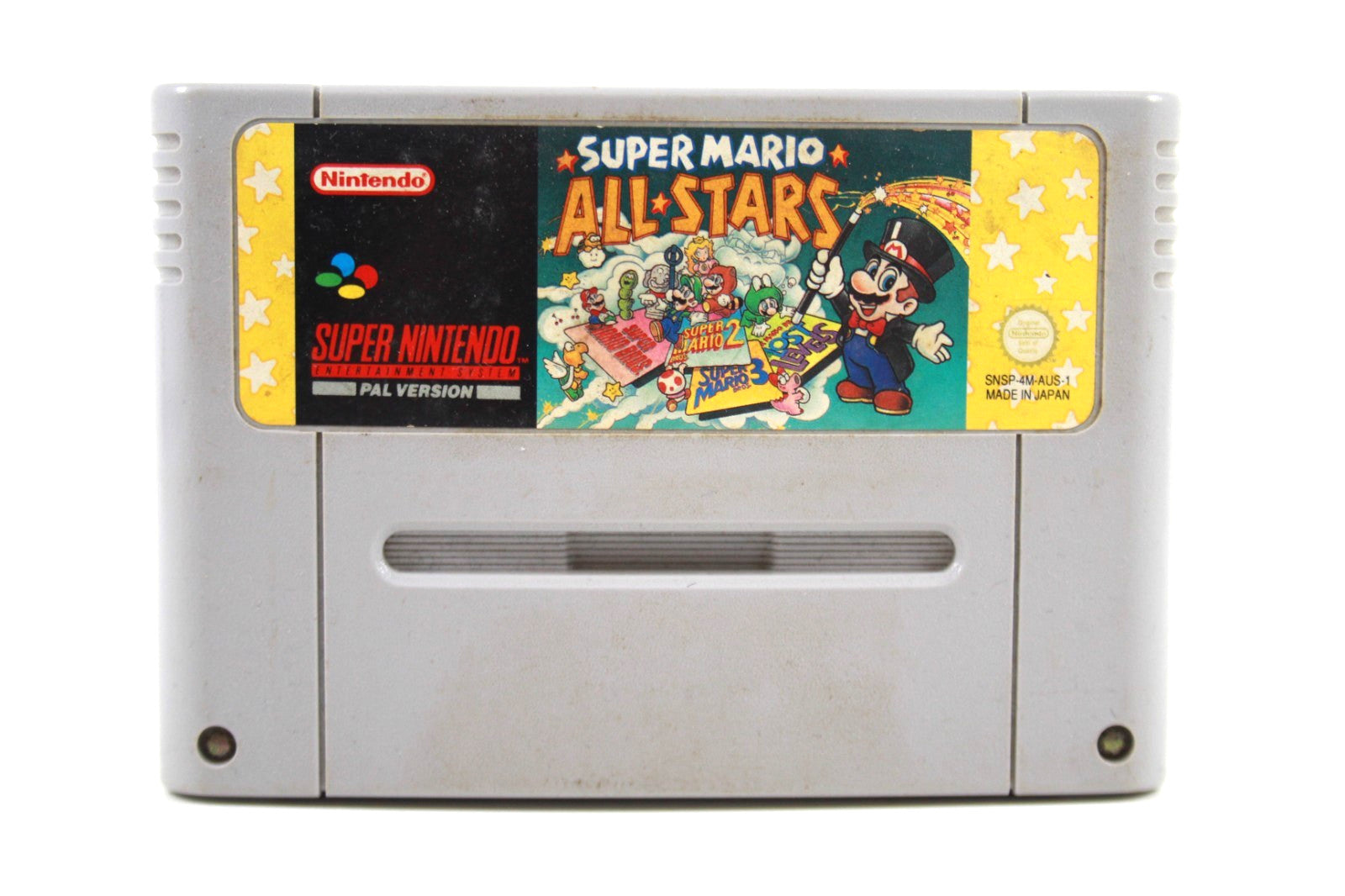 Super Mario All Stars [CART ONLY] - Super Nintendo (SNES) [PAL] - WITH WARRANTY