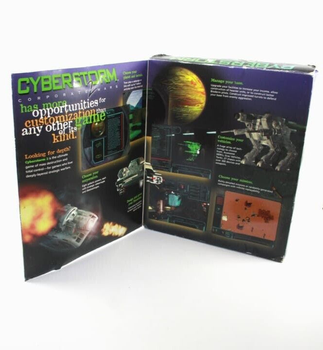 CyberStorm 2 Corporate Wars PC BIG BOX - [PAL] WITH WARRANTY