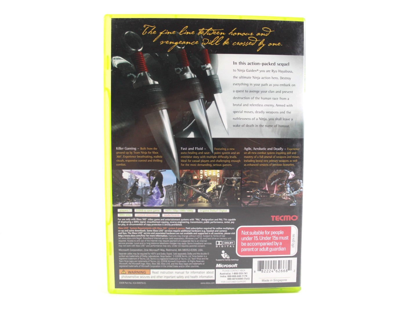 Ninja Gaiden 2 - Xbox 360 [PAL] - WITH WARRANTY