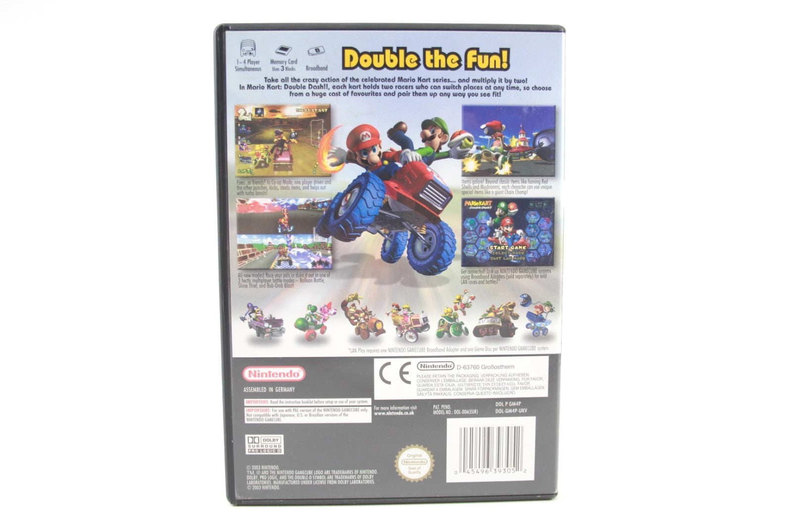 Mario Kart Double Dash - Nintendo GameCube [PAL] - WITH WARRANTY