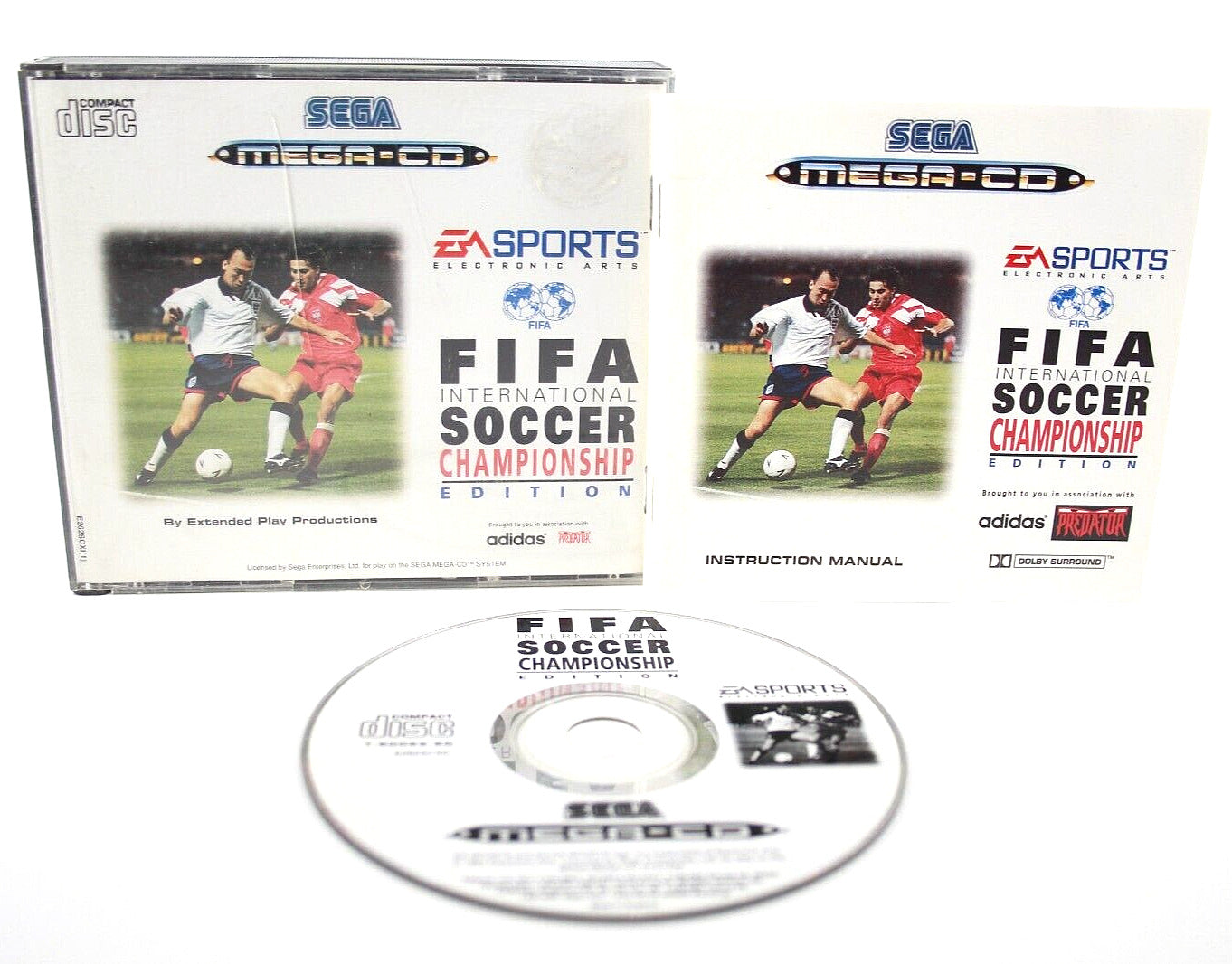 FIFA International Soccer Championship Edition - SEGA Mega CD [PAL] - WARRANTY