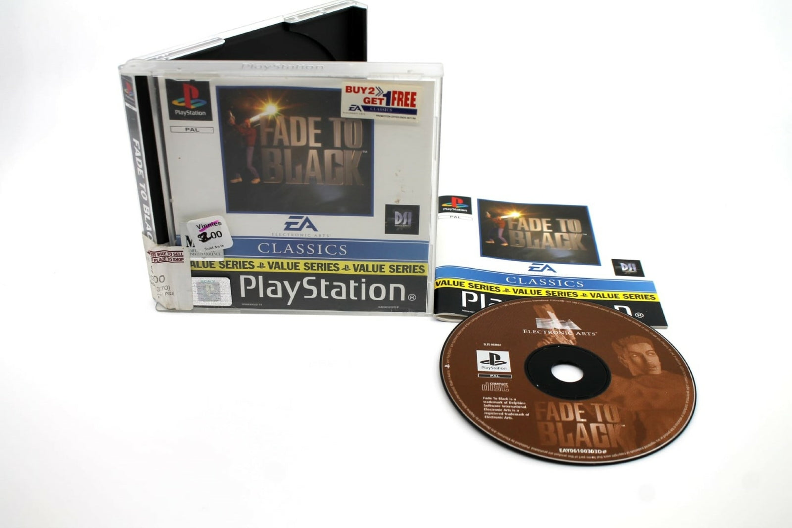 Fade to Black - Classics (PS1) [PAL] - WITH WARRANTY