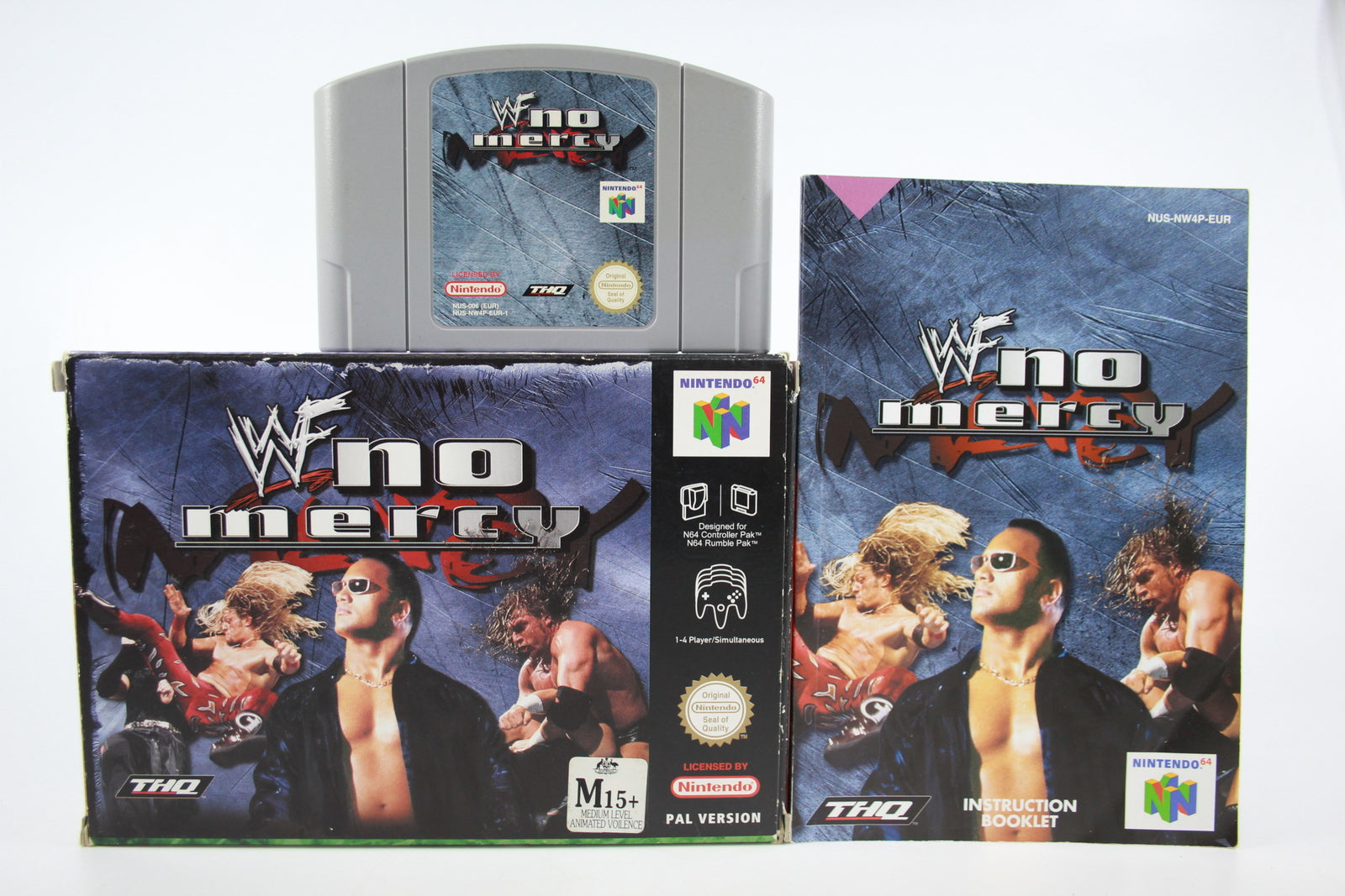WF No Mercy (N64) [PAL] - WITH WARRANTY