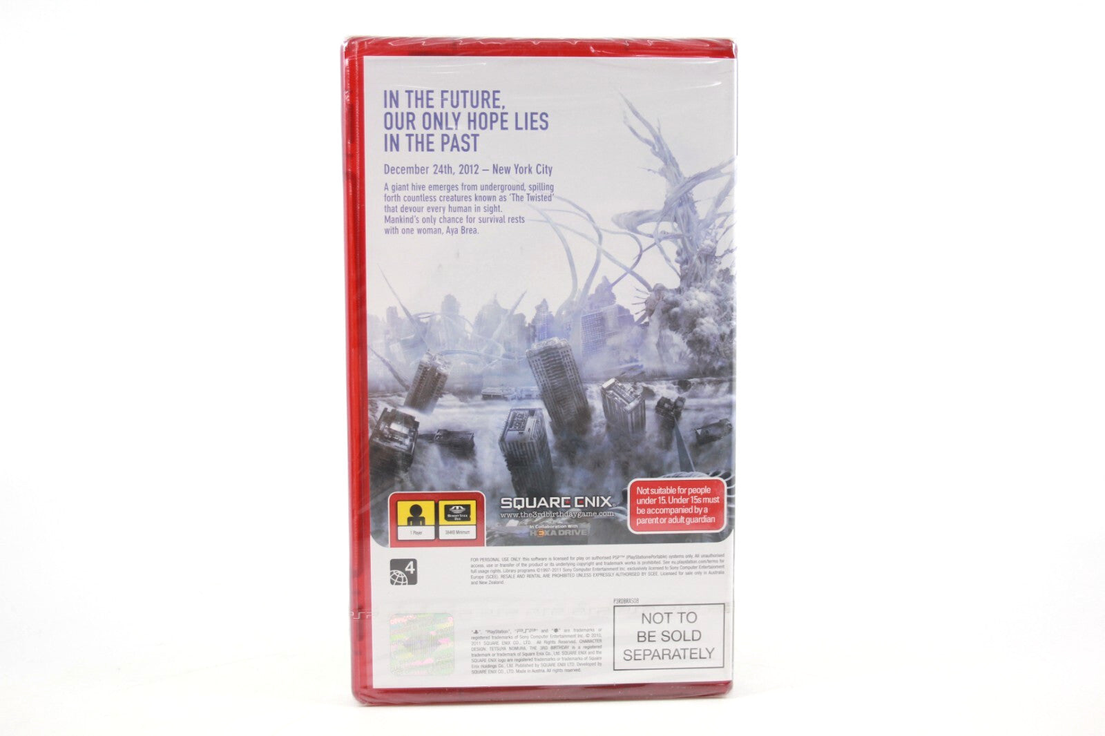 The 3rd Birthday: Twisted Edition [SEALED GAME] - PlayStation Portable (PSP) PAL