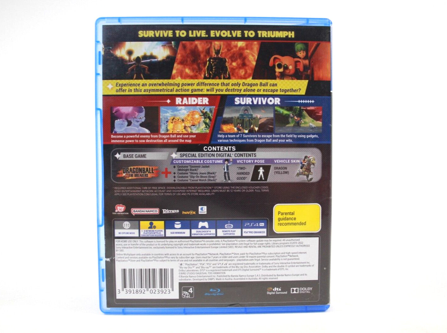 Dragon Ball The Breakers - PlayStation 4 (PS4) [PAL] - WITH WARRANTY