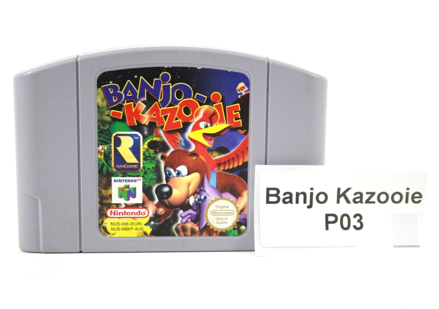 Banjo Kazooie [CART ONLY] - Nintendo 64 (N64) [PAL] - WITH WARRANTY