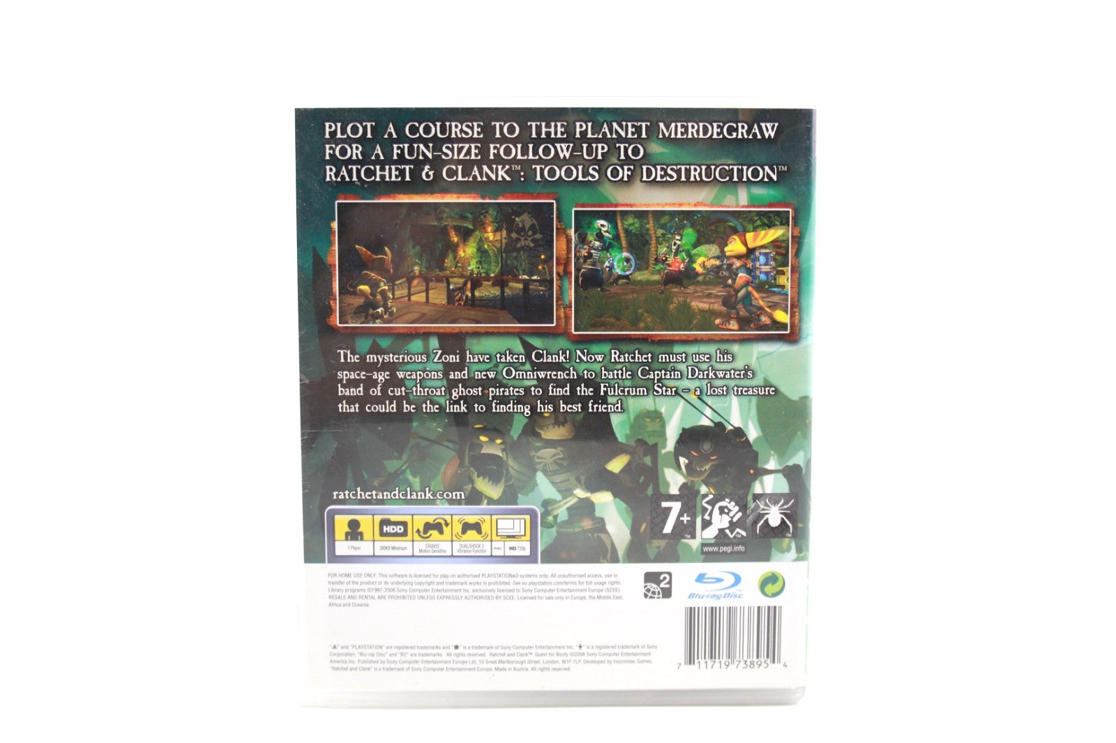 Ratchet & Clank Quest for Booty - PlayStation 3 (PS3) [PAL] - WITH WARRANTY