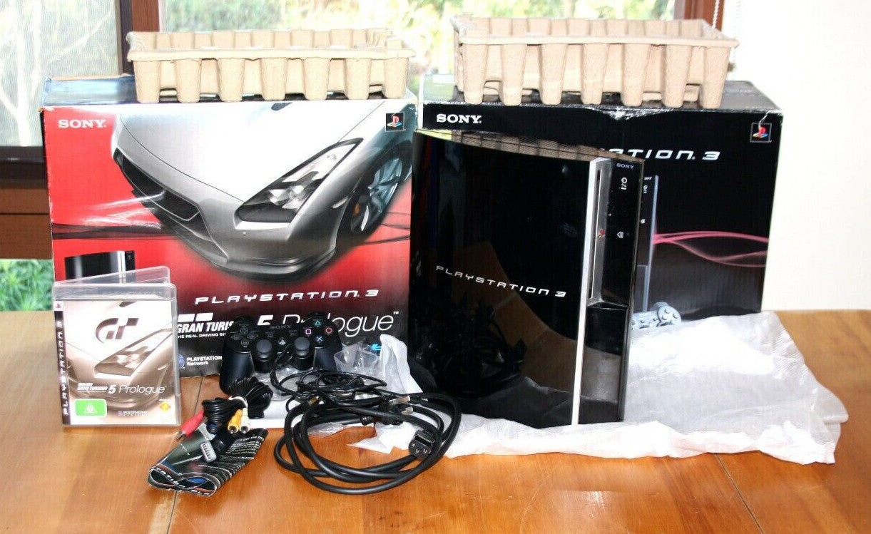 Sony PS3 Fat Console (40GB, Gran Turismo Prologue LIMITED EDITION) - BOXED