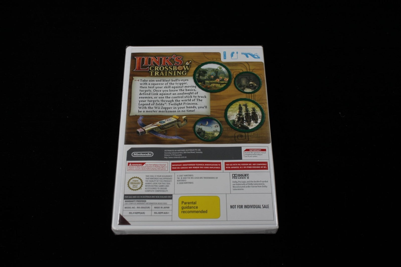 Link's Crossbow Training - NEW & SEALED (Wii) [PAL] - WITH WARRANTY (1)