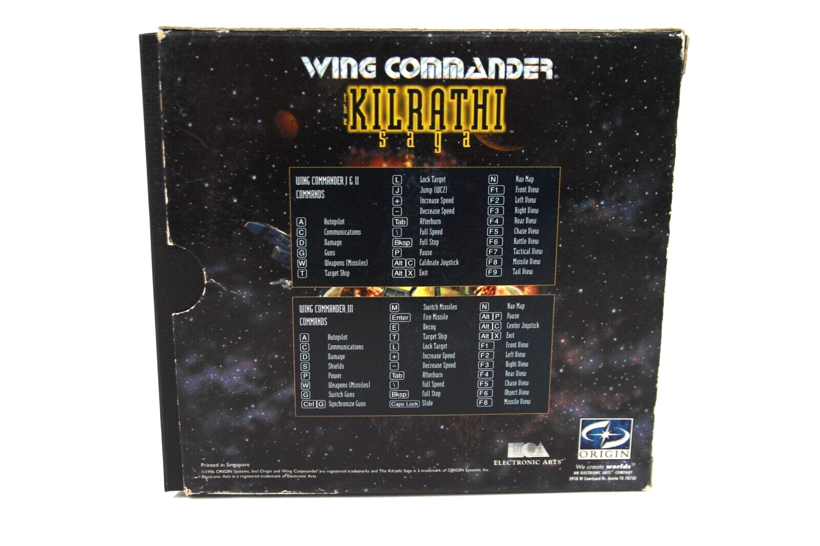 Wing Commander Kilrathi Saga (5 Disc Set) - PC CD-ROM - WITH WARRANTY