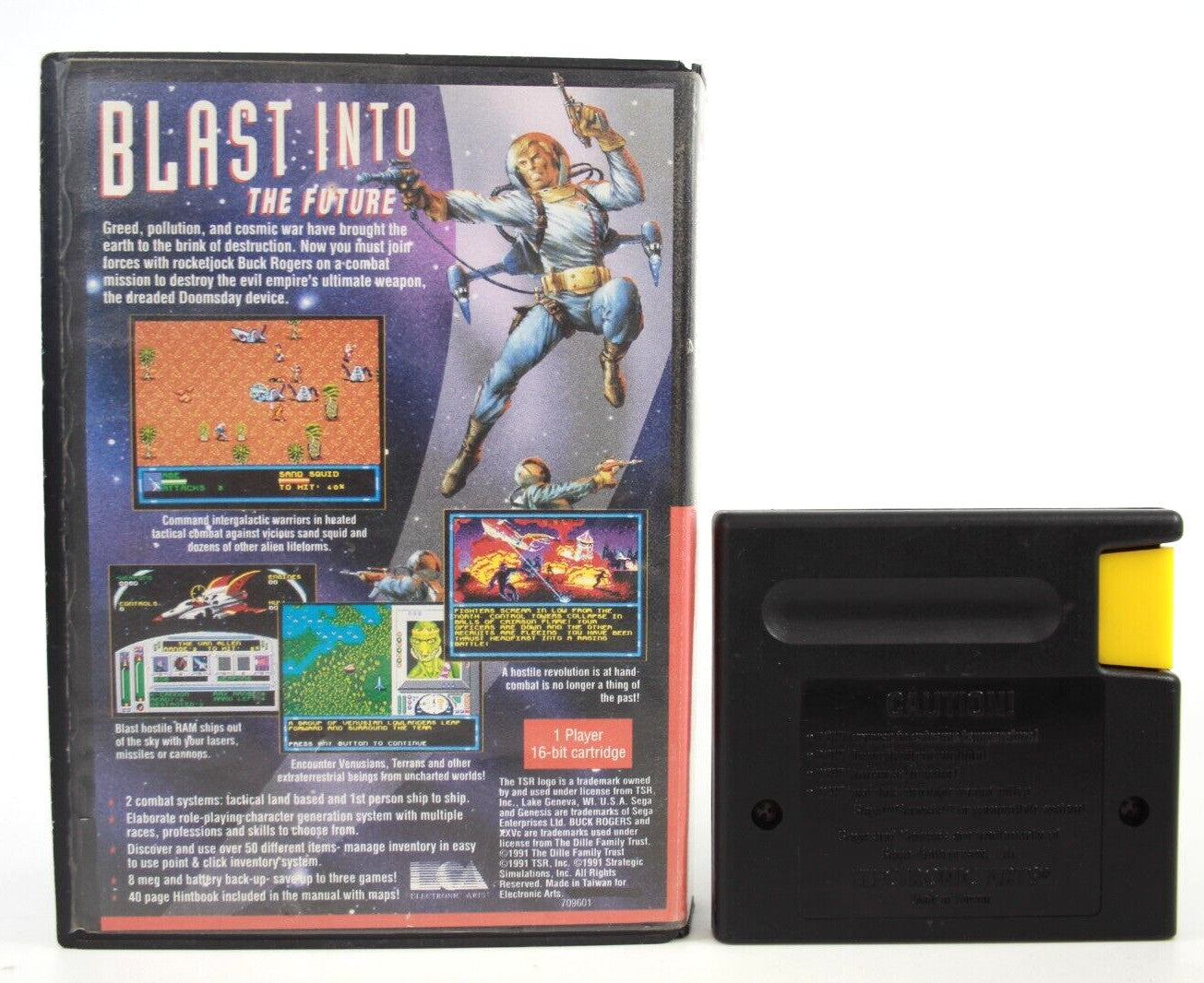 Buck Rogers: Countdown to Doomsday - SEGA Genesis [NTSC-U] - WITH WARRANTY