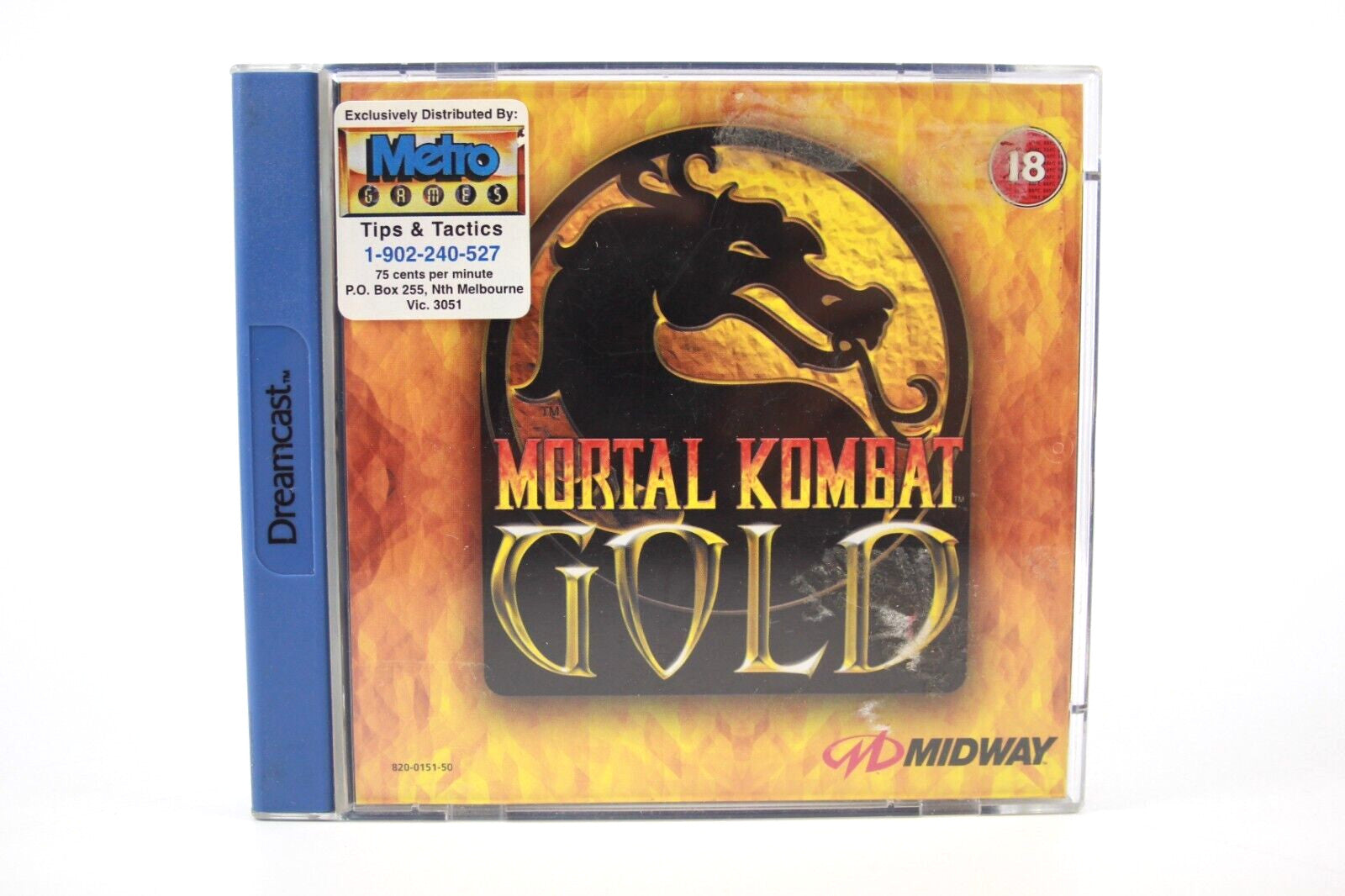 Mortal Kombat Gold - SEGA Dreamcast [PAL] - WITH WARRANTY