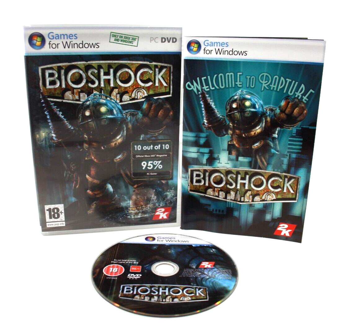 Bioshock - PC-DVD ROM [PAL] - WITH WARRANTY