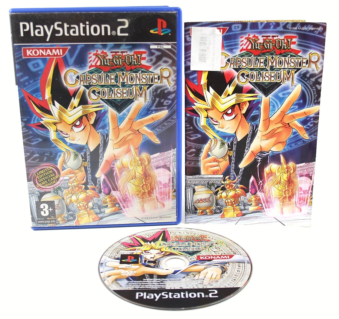 Yu-Gi-Oh! Capsule Monster Coliseum - PlayStation 2 (PS2) [PAL] - WITH WARRANTY