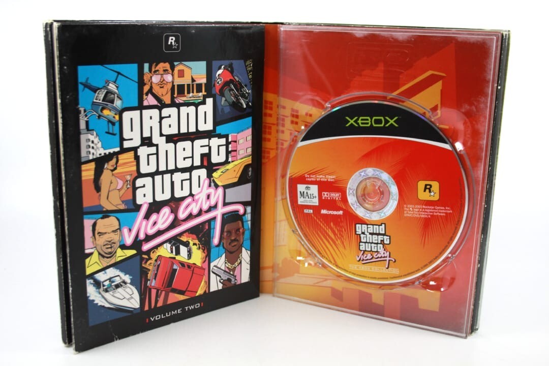 Grand Theft Auto The Trilogy - Xbox Original - No Manuals