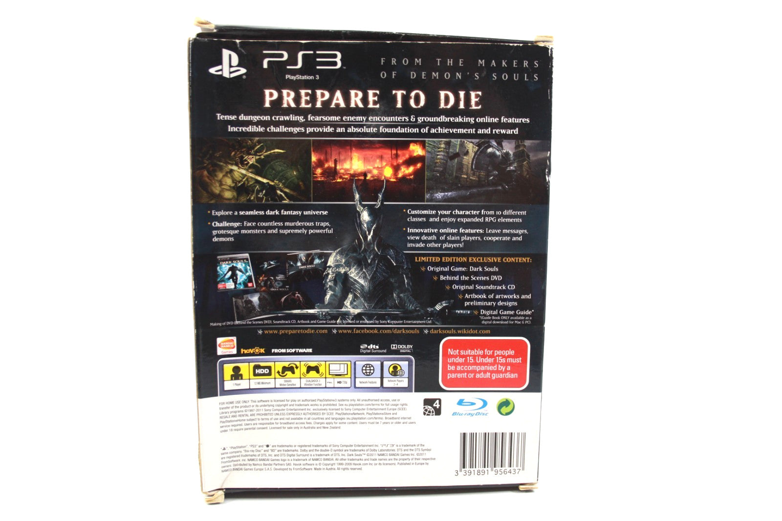 Dark Souls Limited Edition - PlayStation 3 (PS3) [PAL] - WITH WARRANTY