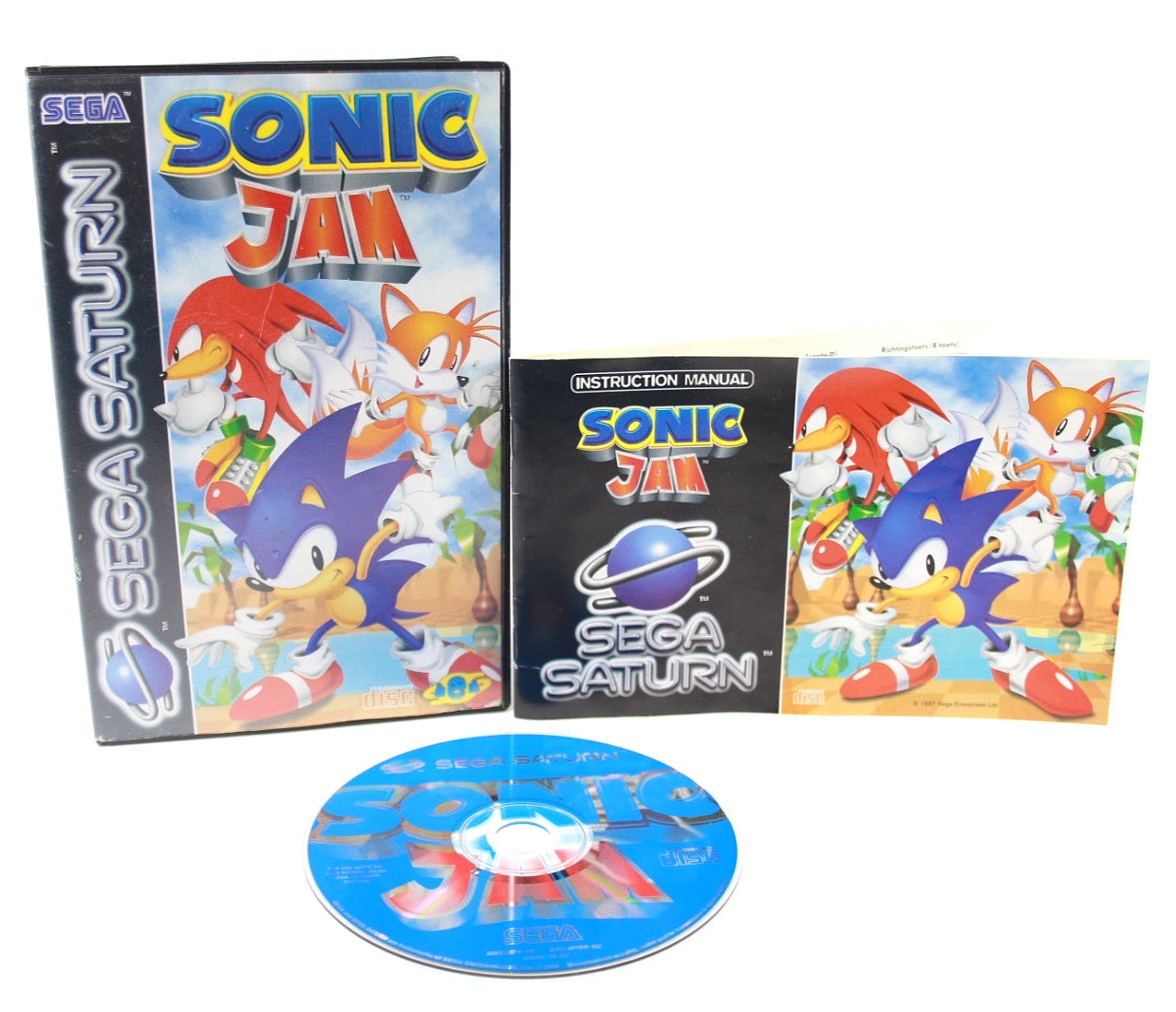 Sonic Jam - SEGA Saturn [PAL] - WITH WARRANTY