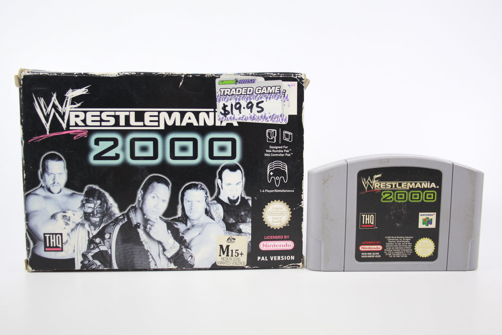 Wrestlemania 2000 (N64) [PAL] - WITH WARRANTY
