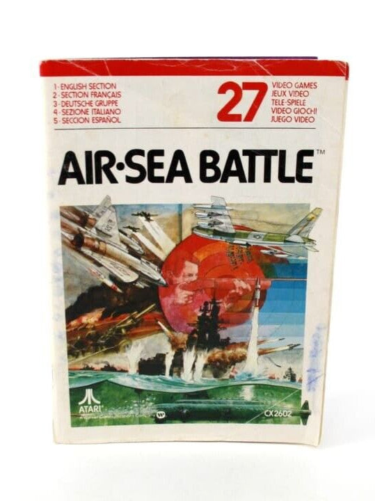 Air Sea Battle - Atari 2600 **Manual Only**