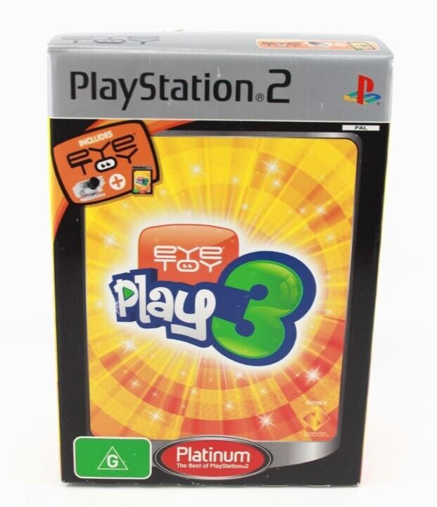 Eye Toy Play 3 With Camera - Sony PlayStation 2 (PS2) [PAL] WITH WARRANTY